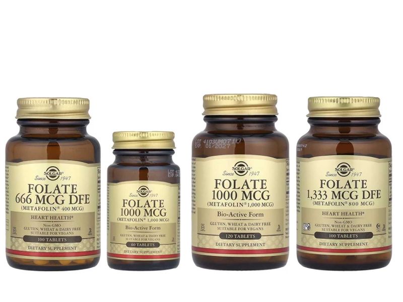 Solgar Folate фолат 666 мкг 1000 мкг 1333 мкг метафолин Solgar Folate фолат 666 мкг 1000 мкг 1333 мкг метафолин