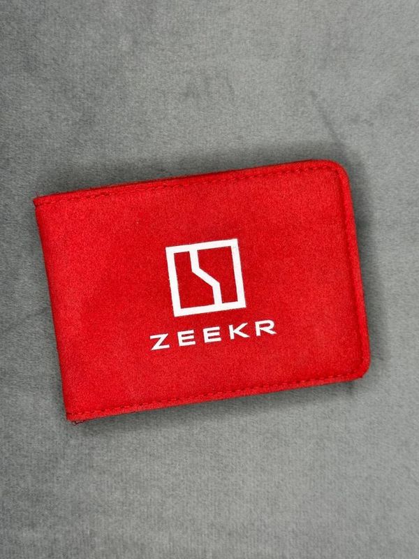 Документный чехол из алькантары для Zeekr от «ZeekrShop» Документный чехол из алькантары для Zeekr от «ZeekrShop»