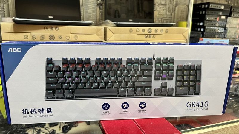 Aoc GK410 в количестве оригинал механическая игровая клавиатура