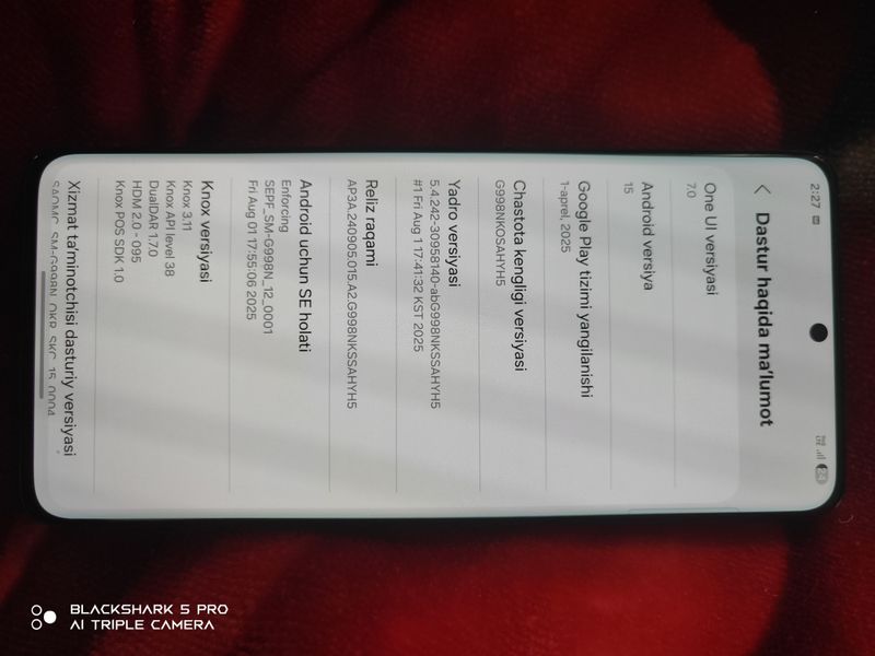 Samsung 21 ultra 5G