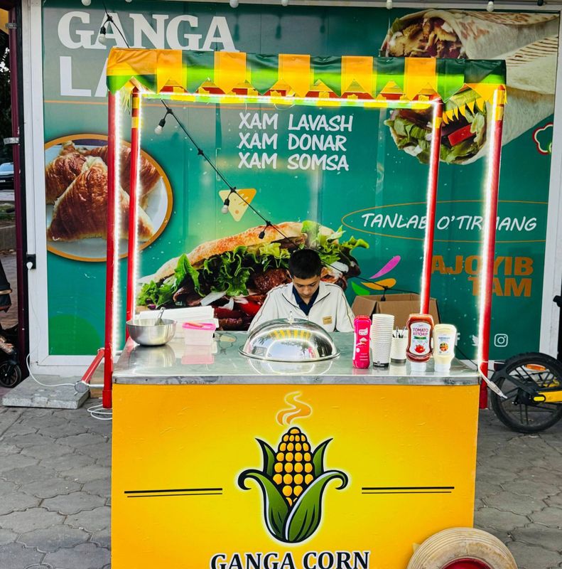 Tayyor biznes!!! "Ganga corn" Jo'xori pishiradigan rasta-arava Tayyor biznes!!! "Ganga corn" Jo'xori pishiradigan rasta-arava