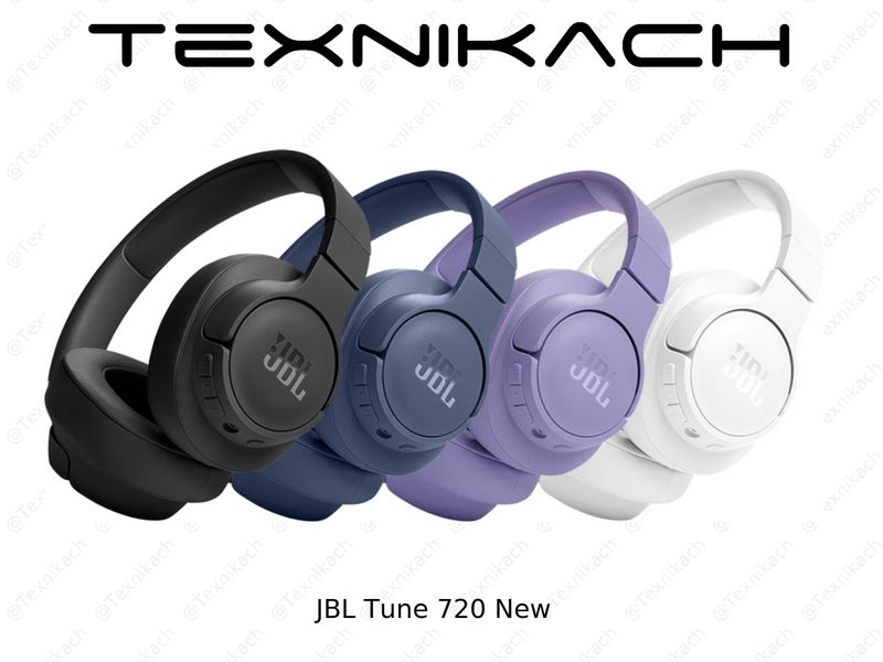 Yangi • JBL Tune 720BT • Dastavka