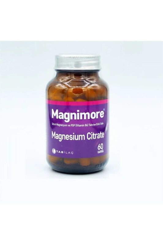 Magnimore Magnesium Citrate, Цитрат магни 60 капсула