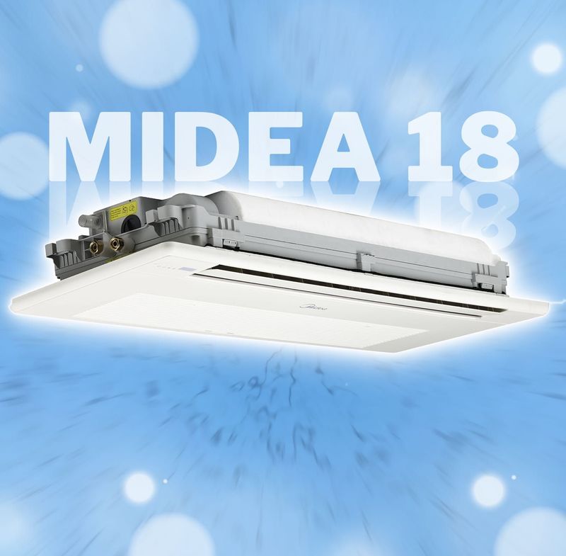 Однопоточный кондиционер Midea MCB-18, Официальный Дилер + Доставка! Однопоточный кондиционер Midea MCB-18, Официальный Дилер + Доставка!