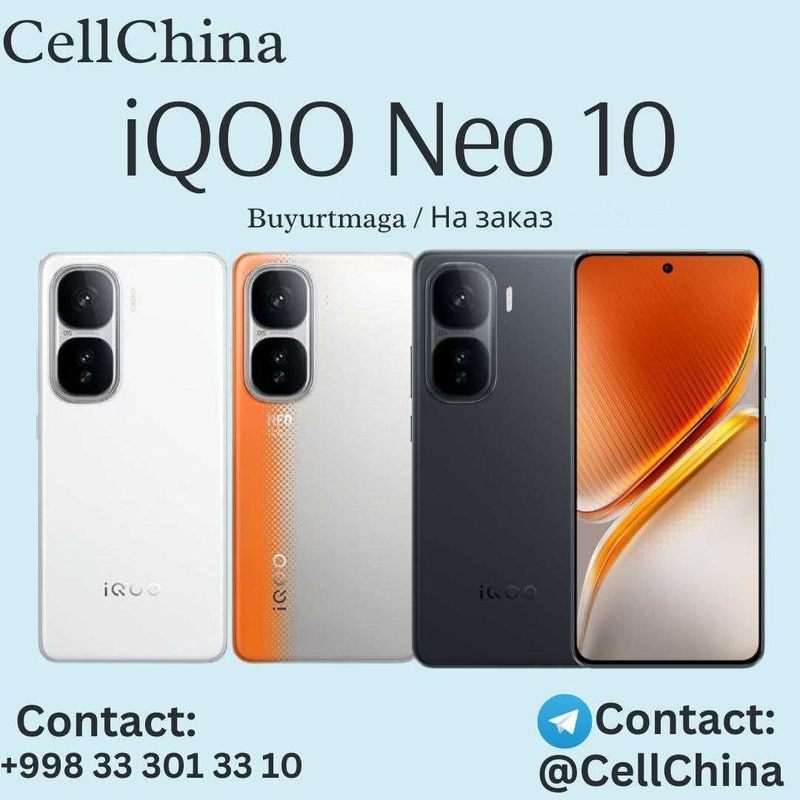 iQOO Neo 10 ( Buyurtmaga / На заказ ) iQOO Neo 10 ( Buyurtmaga / На заказ )