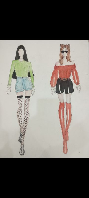 Casual Style - Zamonaviy Moda Eskizlari