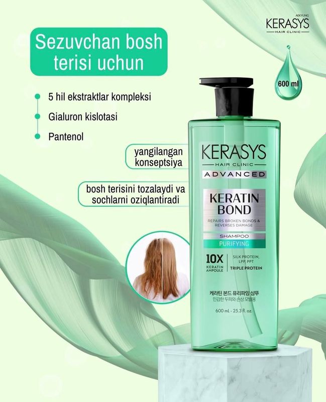 keraseys bond soch uchun oqsil