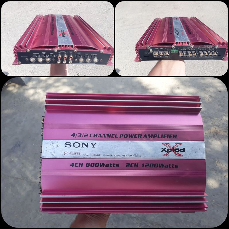 SONY uselitel usilitil 4x Kanalni 4 eshik estradniy kalonkalaga mos SONY uselitel usilitil 4x Kanalni 4 eshik estradniy kalonkalaga mos