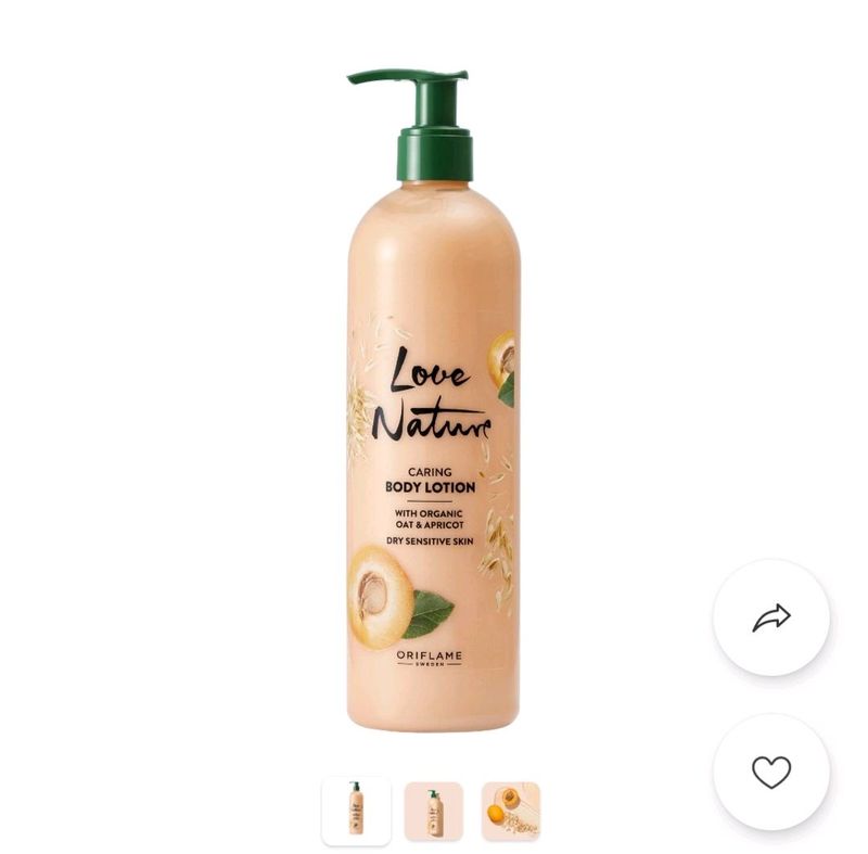 LOVE NATUREDAN BODY LASION ORIFLAME ORIGINAL LOVE NATUREDAN BODY LASION ORIFLAME ORIGINAL