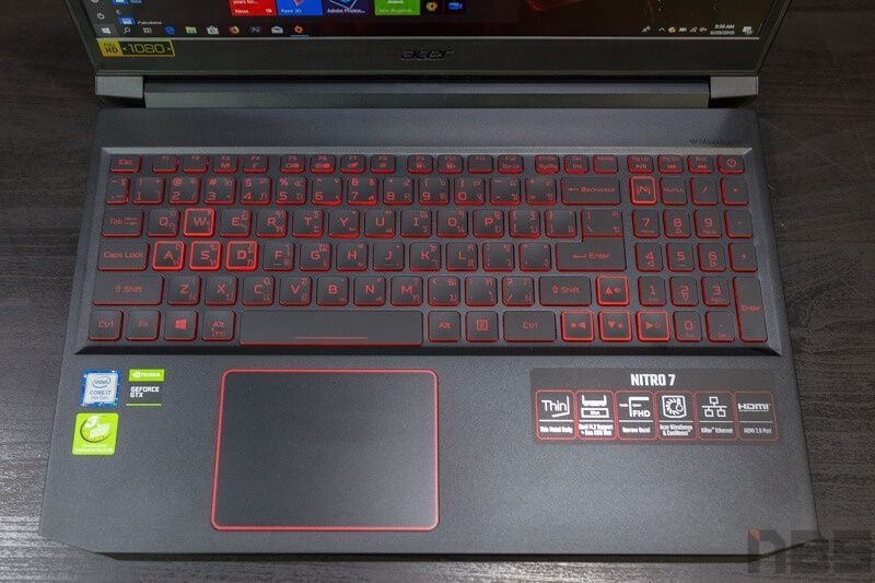 Acer nitro 7 Intel core 7