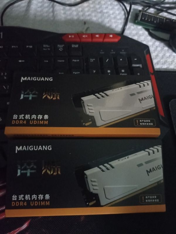 DDR4 8 gb 3600 Mhz. XMP (1.4V)