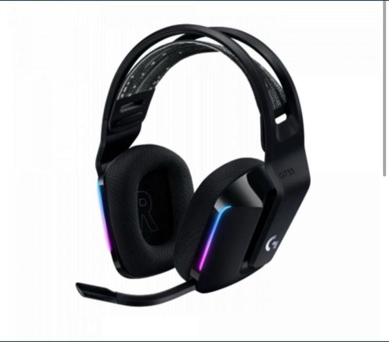 Logitech g733 black wireseles