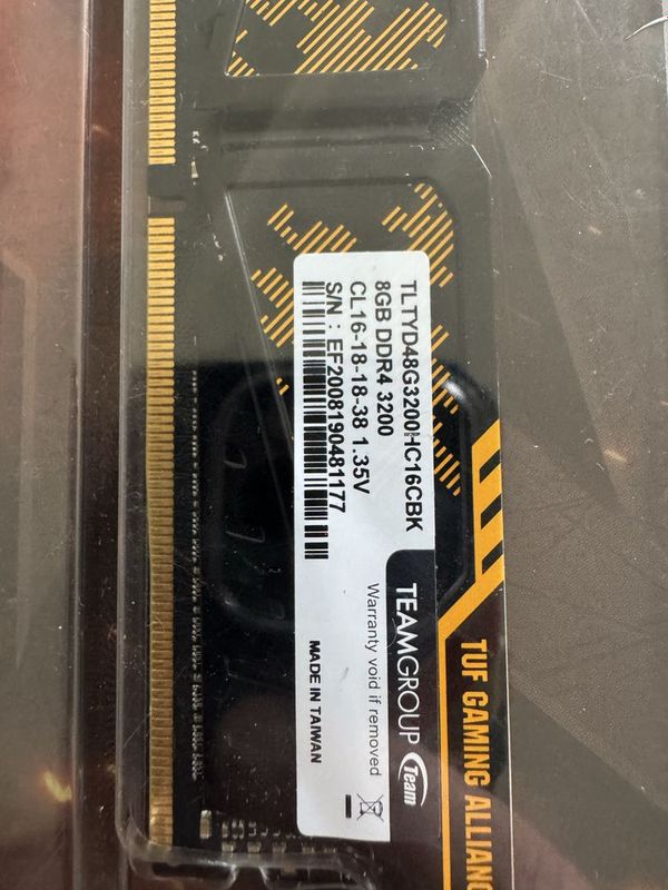 DDR 4 8 гб. 2 планка.