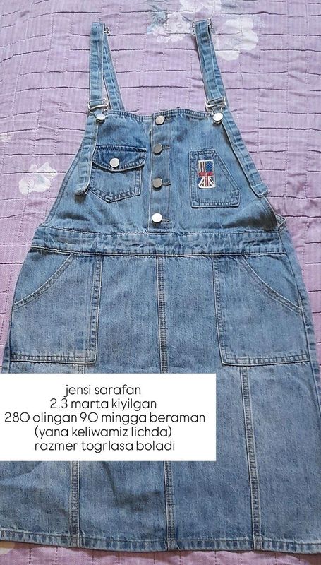 Jensi Sarafan qizlar uchun