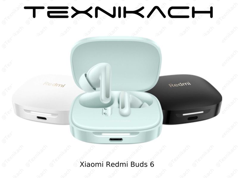 Yangi • Xiaomi Redmi Buds 6 • Dastavka Yangi • Xiaomi Redmi Buds 6 • Dastavka