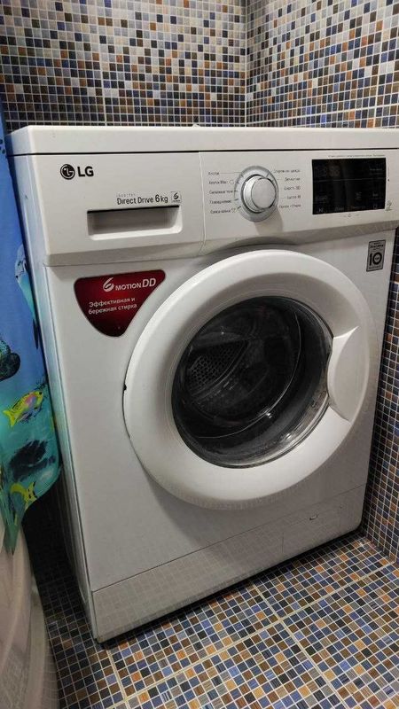 Стиральная машина LG Direct Drive 6 кг автомат Стиральная машина LG Direct Drive 6 кг автомат