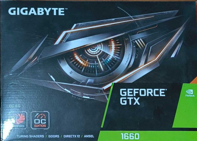 GeForce GTX 1660 6Gb почти новый