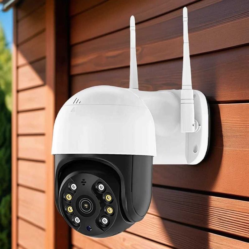 Уличная поворотная Wi-Fi камера Outdoor PTZ 8mp Уличная поворотная Wi-Fi камера Outdoor PTZ 8mp