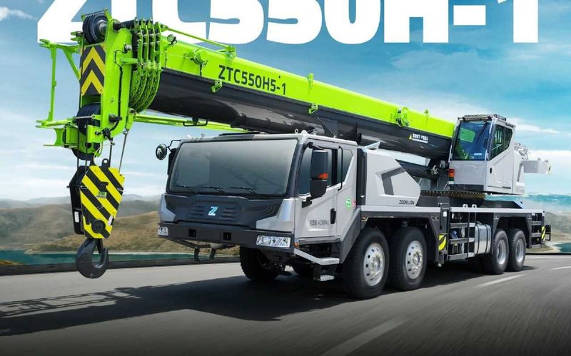 Zoomlion ZTC 550 H562 55 tonnalik Zoomlion ZTC 550 H562 55 tonnalik
