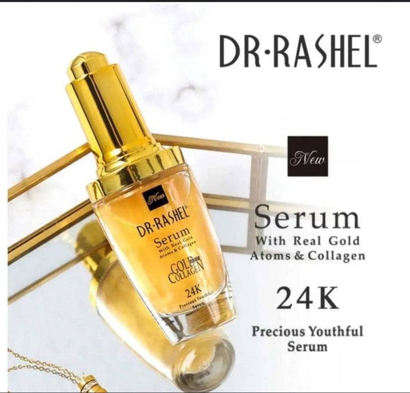Dr. Rashel 24K Gold Collagen Serum • Tarkibida 24 karatli oltin zarra Dr. Rashel 24K Gold Collagen Serum • Tarkibida 24 karatli oltin zarra