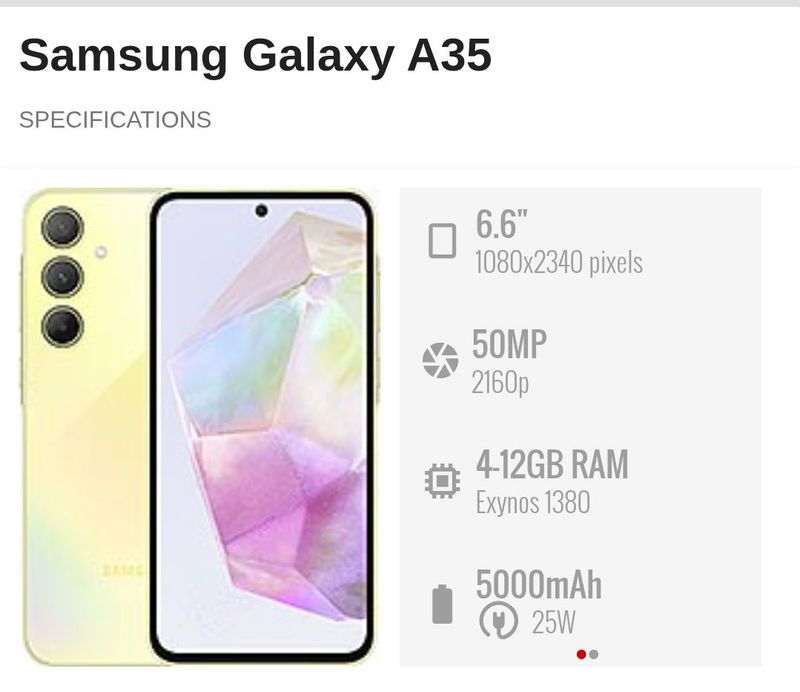 Samsung Galaxy A35 5G