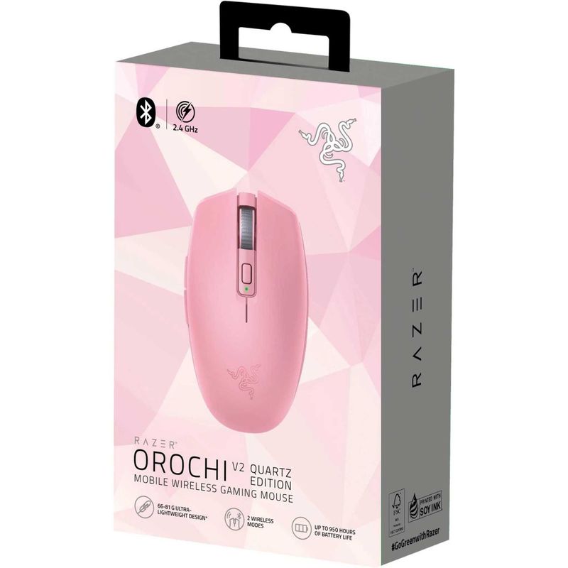 [НОВАЯ] Игровая мышка Razer Orochi V2 - Quartz Pink