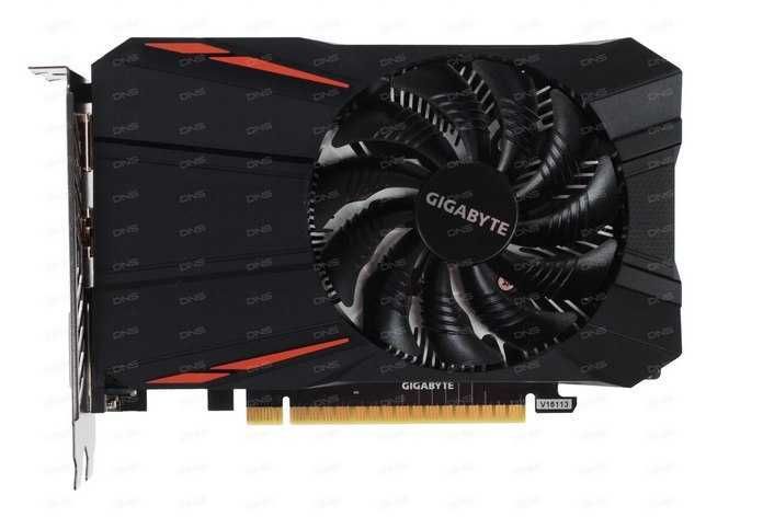 Видеокарта GIGABYTE GeForce GTX 1050 Ti [GV-N105TD5-4GD]