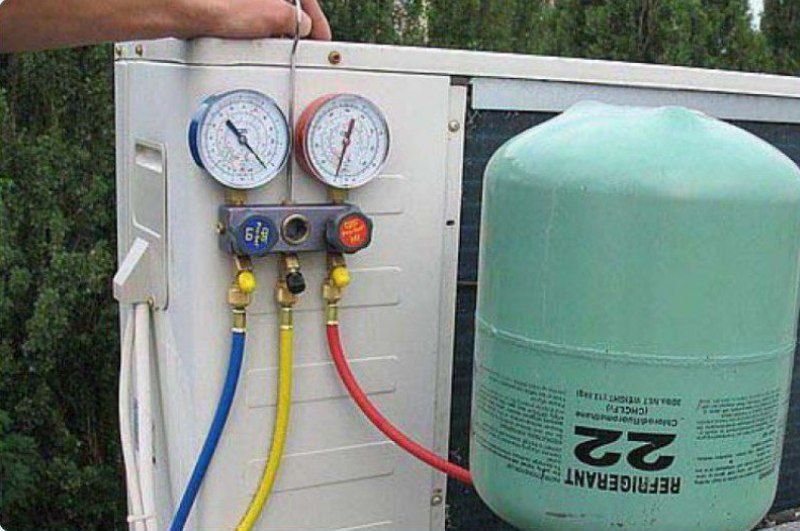 Konditsioner Freon Zapravka Konditsioner Freon Zapravka