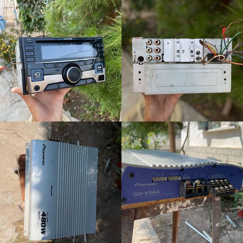 Набор для начального SQ ( Alpine 2din - pioneer gm x564 ) Набор для начального SQ ( Alpine 2din - pioneer gm x564 )
