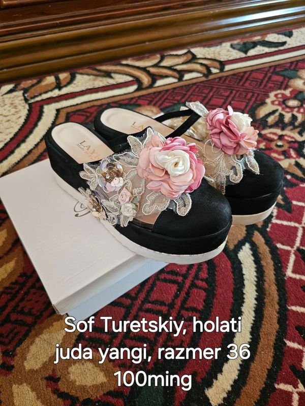 ayollar poyabzali, tapichka
