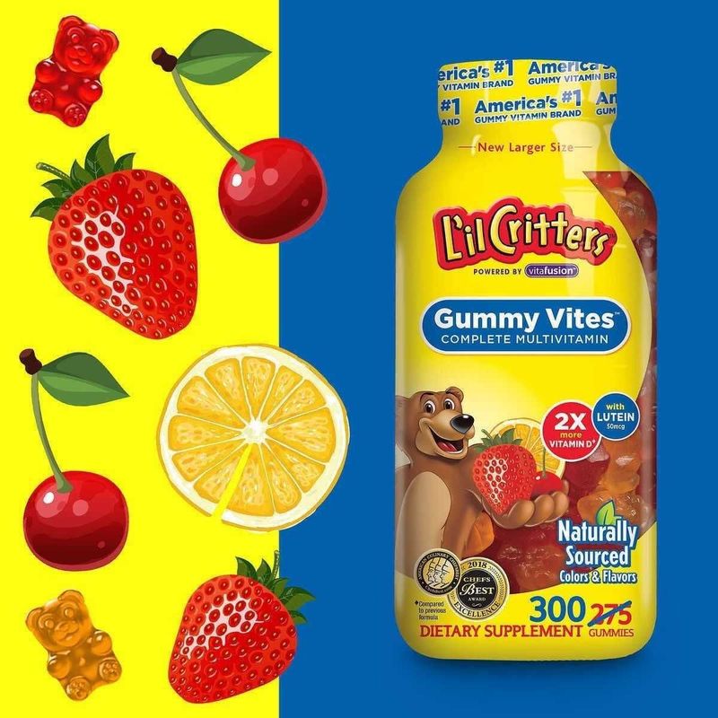 детский мультивитамин, detskiy multivitamin Lil Critters