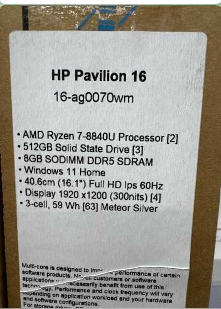 HP Pavillion 16– Eng yangi noutbuk IT sohasida eng yaxshisi Ryzen 7