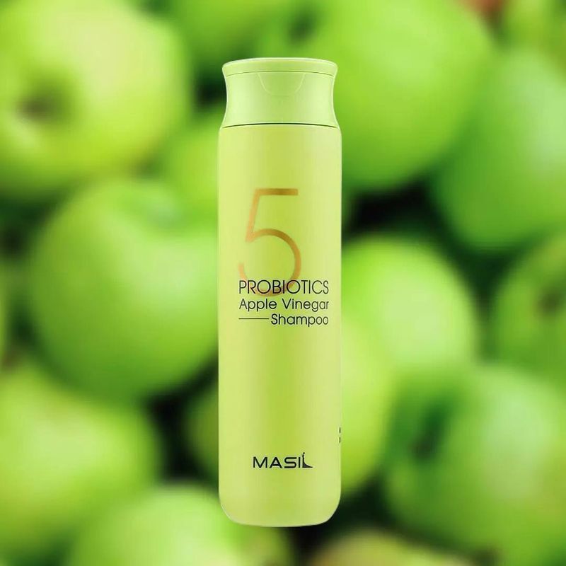 Шампунь от перхоти Masil 5 Probiotics Apple Vinegar Shampoo, 300 мл Шампунь от перхоти Masil 5 Probiotics Apple Vinegar Shampoo, 300 мл