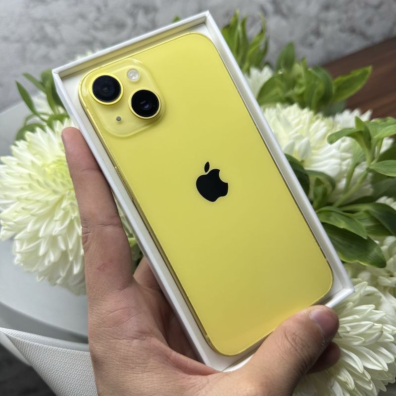 iPhone 14 Sim Yellow Full Komplekt 87% Radnoy ishlashi alo