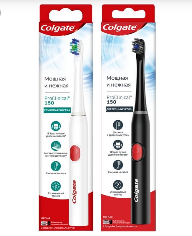 Colgate электронная зубная щётка, Elektron tish tozalagich