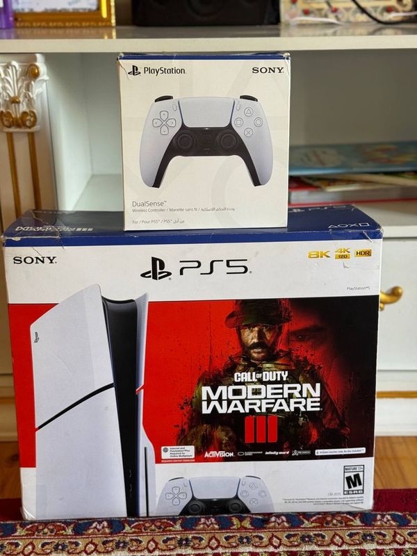Play Station 5 Slim дисковод вариант 1TB + 1 джойстик