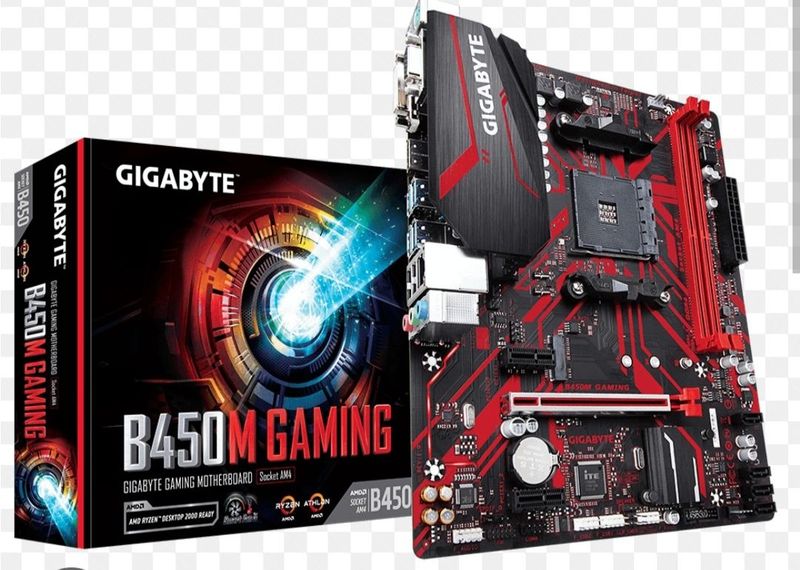 B450m Gigabyte Gaming+Ryzen 5 2600