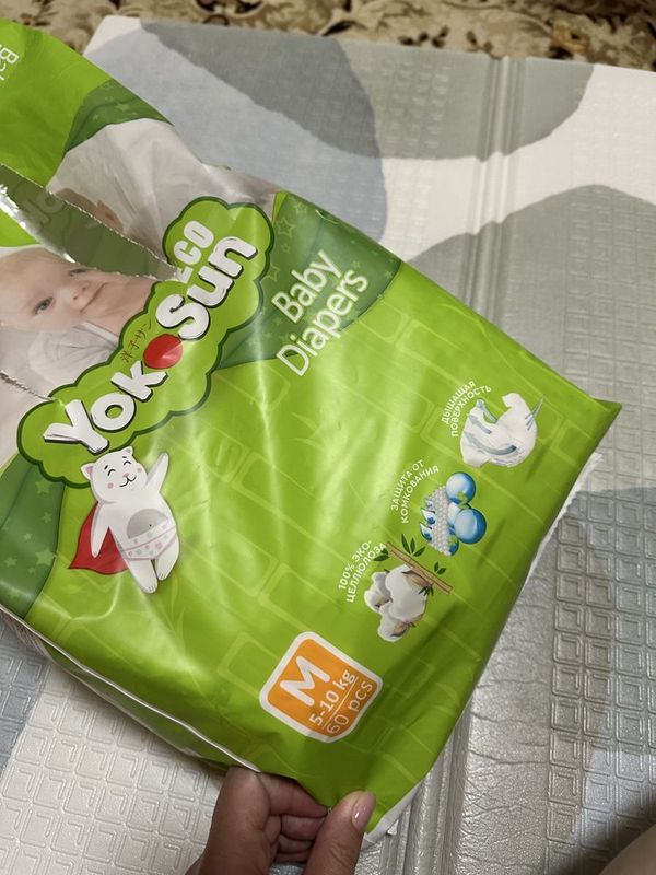Подгузники yokosun 18шт +2 hugges Подгузники yokosun 18шт +2 hugges