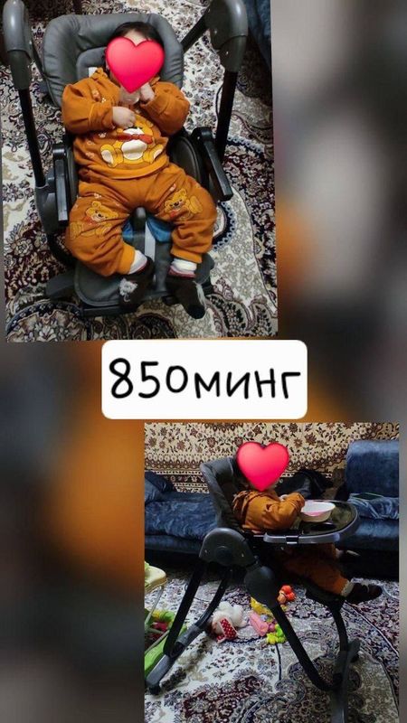 Детский стульчик для кормления "трансформер"