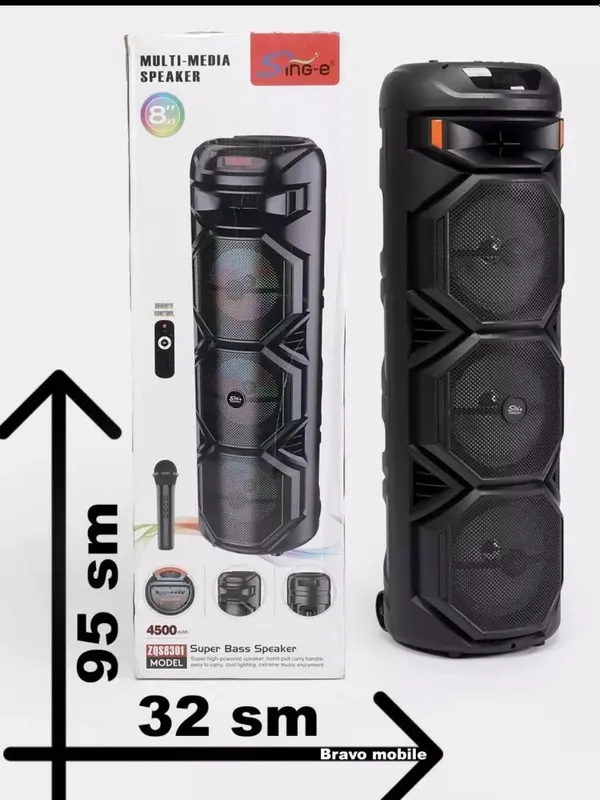 Simsiz Portativ Kolonka – Singe Karaoke