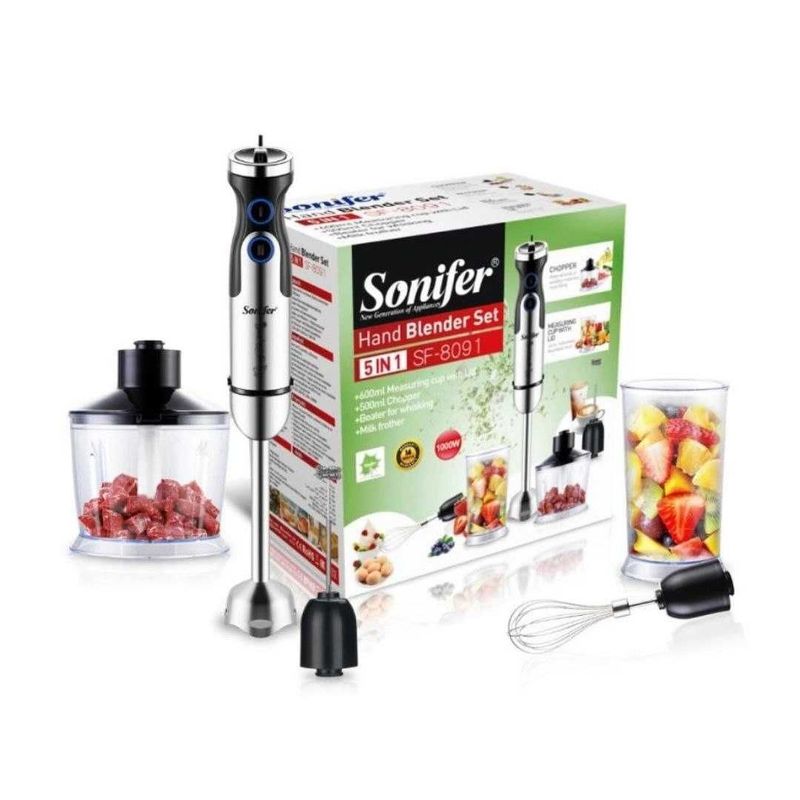 Sonifer 5в1 Наборы ручного блендера Погружной миксер blender sf-8091 Sonifer 5в1 Наборы ручного блендера Погружной миксер blender sf-8091