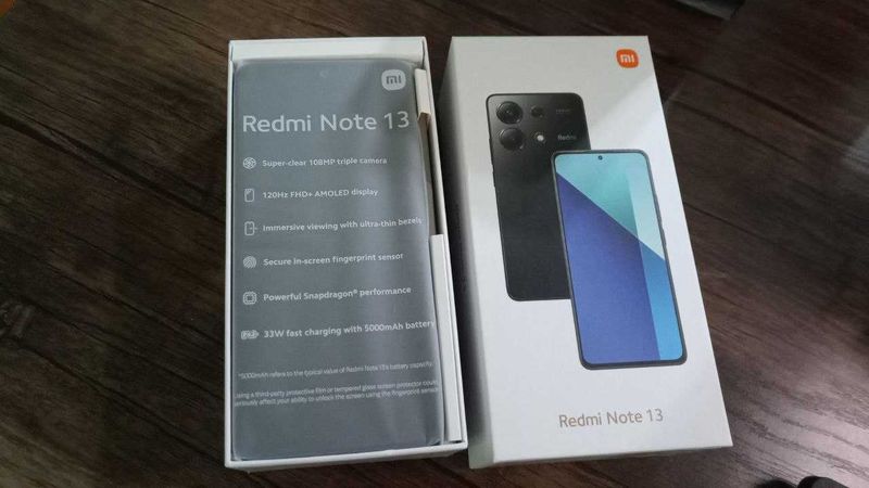 Redmi Note 13 Midnight Black 8GB RAM 128GB ROM Sotiladi! Redmi Note 13 Midnight Black 8GB RAM 128GB ROM Sotiladi!
