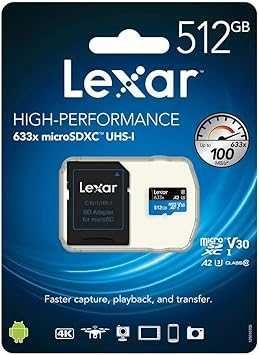 MicroSD Lexar microSDXC 128GB Class 10 MicroSD Lexar microSDXC 128GB Class 10