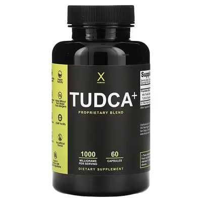 Humanx, Tudca+, 1000 мг, 60 капсул. TUDKA 1000 mg, ТУДКА 1000мг.