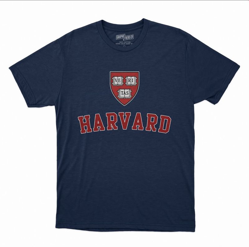 Harvard Stanford Принти Клинган Оверсайз Футболка