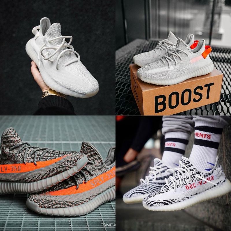 Кроссовки Adidas Yeezy SPLY 350 мужские, размеры 40–44