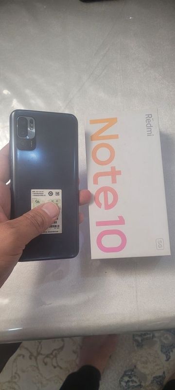 Xiaomi Redmi Note 10 5G 8+3/128GB Igravoy Black Karobka Holati Ideal Xiaomi Redmi Note 10 5G 8+3/128GB Igravoy Black Karobka Holati Ideal