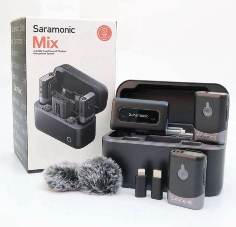 Saraminic Mix Wireless Microphone New 2025 Saraminic Mix Wireless Microphone New 2025