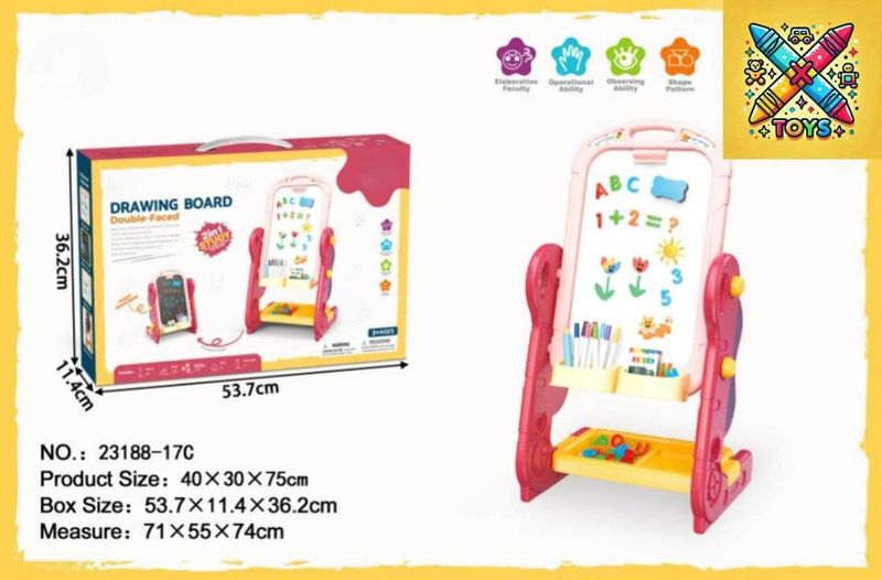 Магнитная доска 2в1 — Double-Faced Drawing Board Магнитная доска 2в1 — Double-Faced Drawing Board