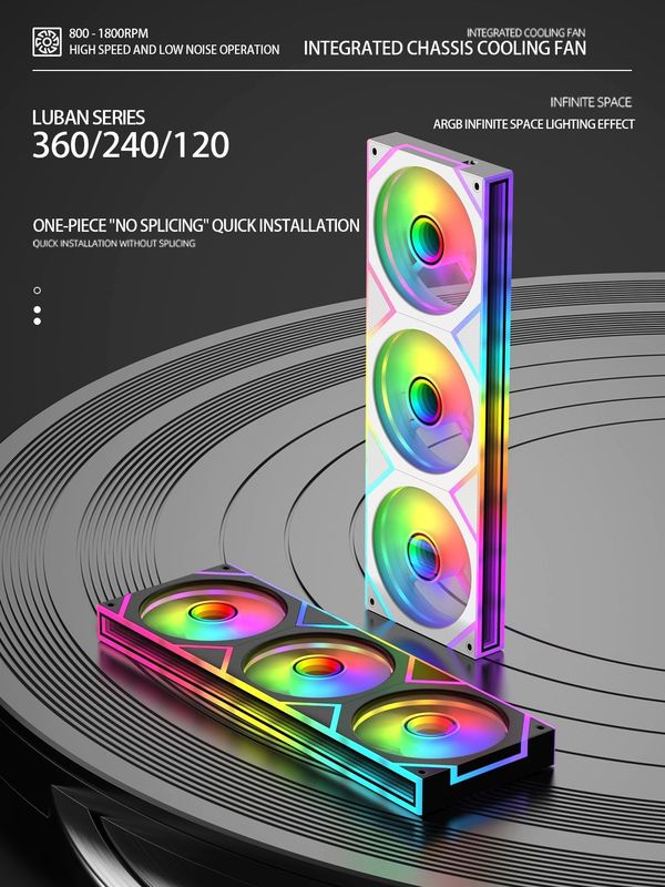 Кулер,Cooler 120mm Luban Fan 360 ARGB Кулер,Cooler 120mm Luban Fan 360 ARGB